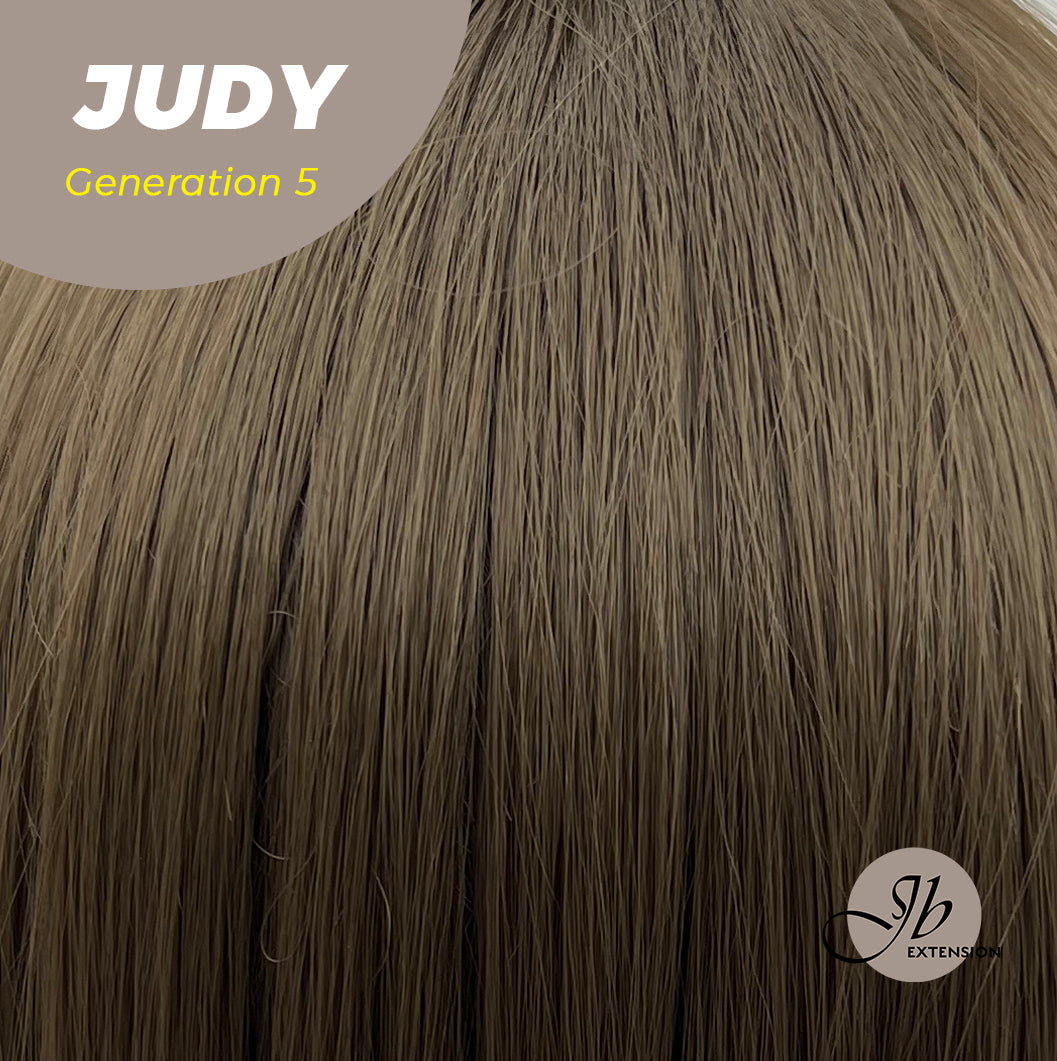 [FINAL SALE] JBEXTENSION GENERATION FIVE 26 Inches Long Curly Brown Color Wig JUDY G5