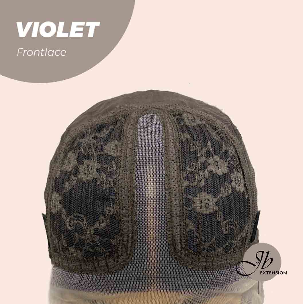 [FINAL SALE] JBEXTENSION 26 Inches Dark Purple Color Long Straight Frontlace Glueless Wig VIOLET