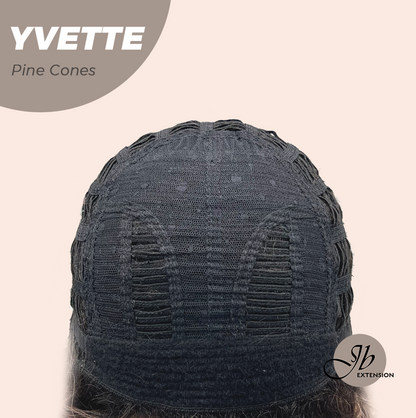 [FINAL SALE] JBEXTENSION 14 Inches Extra Curly Pine Cones Wig Women Fashion Full Machine Wig YVETTE PINE CONES【PLUS PERMATEASE】【BENDY EAR TABS】