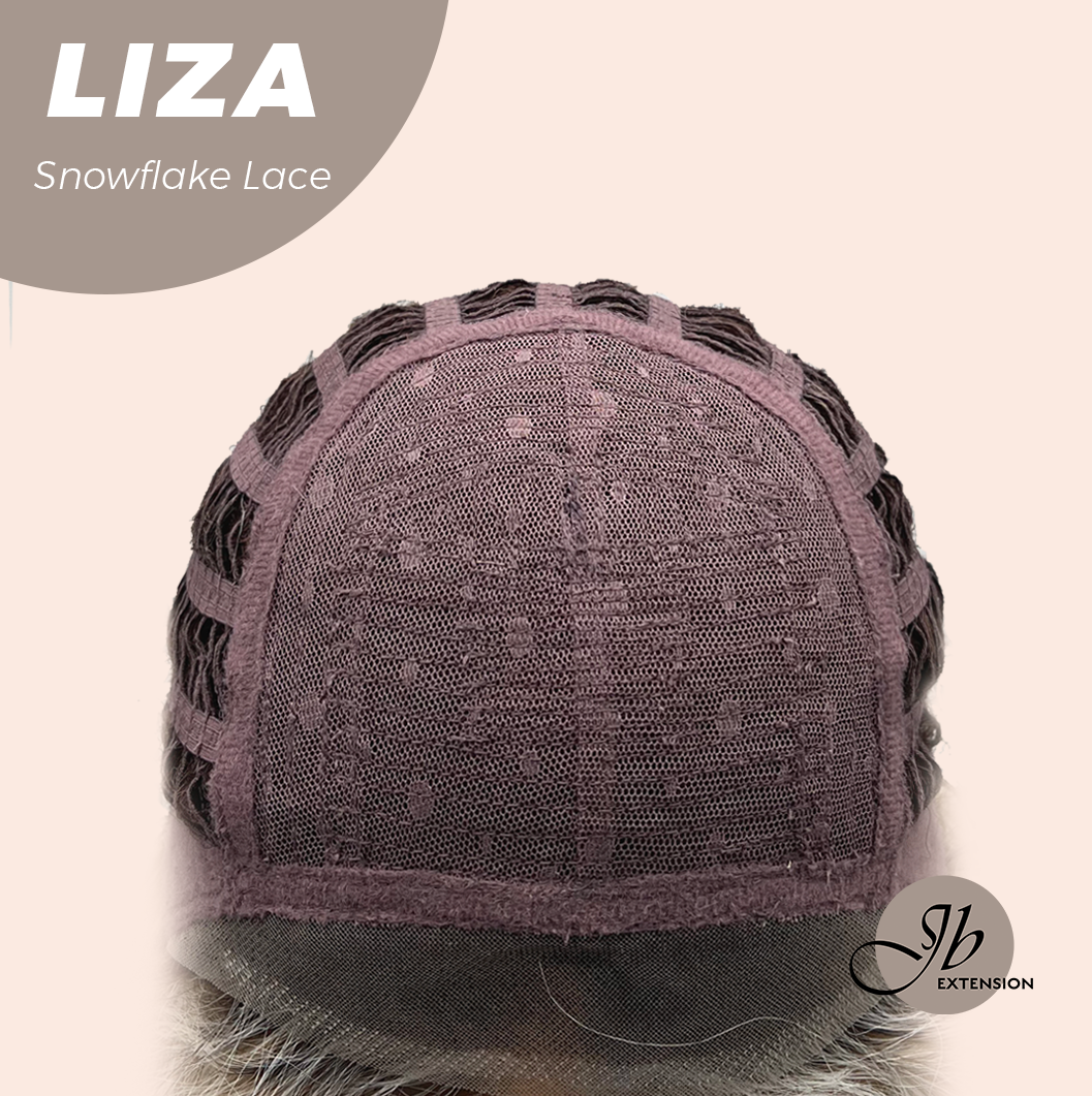 [PRE-ORDER] JBEXTENSION 19 Inches Deep Curly Blonde Pre-Cut Snowflake Lace Frontlace Glueless Wig LIZA SNOWFLAKE【PERMATEASE】【BENDY EAR TABS】