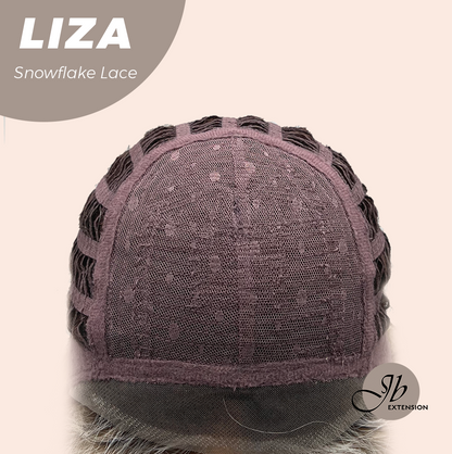 [PRE-ORDER] JBEXTENSION 19 Inches Deep Curly Blonde Pre-Cut Snowflake Lace Frontlace Glueless Wig LIZA SNOWFLAKE【PERMATEASE】【BENDY EAR TABS】