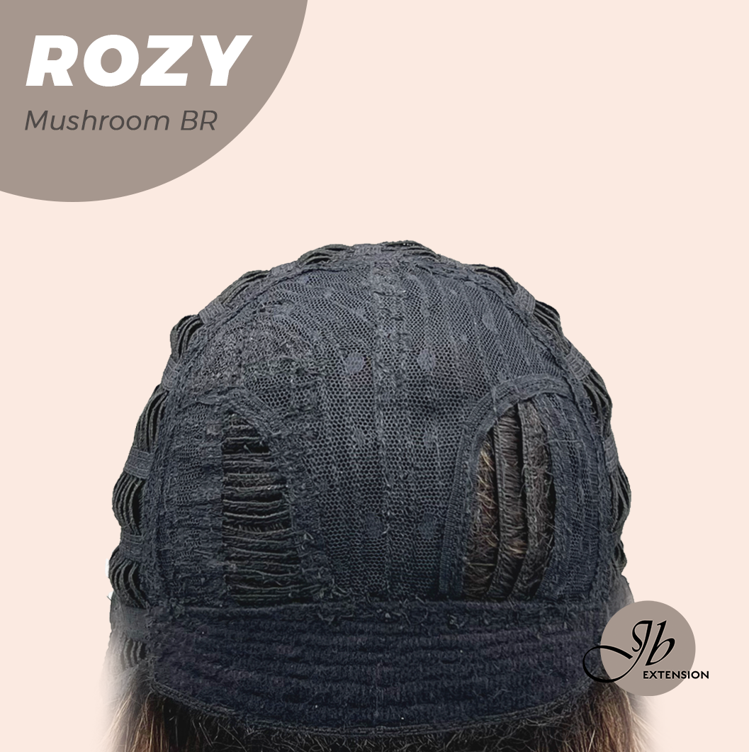[FINAL SALE] JBEXTENSION 17 Inches Mushroom Brown Curly Women Fashion Full Machine Wig ROZY MUSHROOM BROWN【PLUS PERMATEASE】【BENDY EAR TABS】