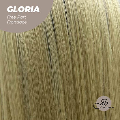 [FINAL SALE] JBEXTENSION 30 Inches Blonde With Dark Root Extra Long Straight Lace Front Wig.Pre Plucked 6*14 HD Transparent Lace Frontal Glueless Wig GLORIA