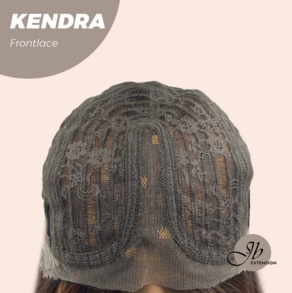 [FINAL SALE] JBEXTENSION 16 Inches Auburn Highlight Pre-Cut Frontlace Glueless Wig KENDRA