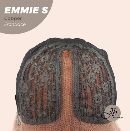 [FINAL SALE] JBEXTENSION 22 Inches Curly Copper Pre-Cut Frontlace Glueless Wig EMMIE S COPPER