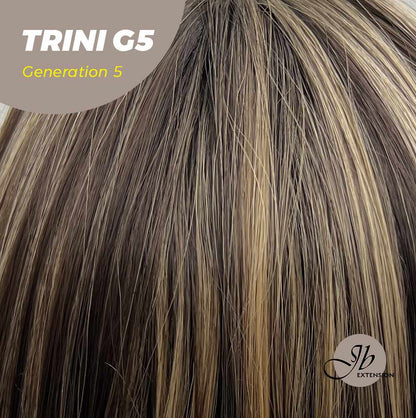 [FINAL SALE] JBEXTENSION GENERATION FIVE 24 Inches Dark Brown With Highlight Women Wig TRINI G5