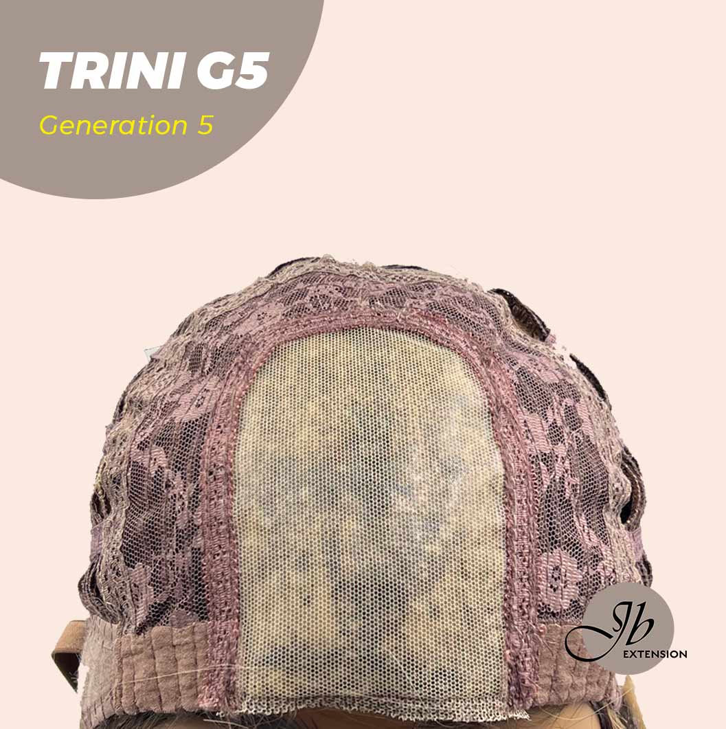 [FINAL SALE] JBEXTENSION GENERATION FIVE 24 Inches Dark Brown With Highlight Women Wig TRINI G5