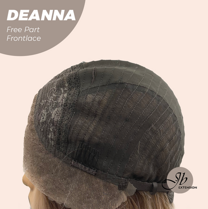 Nichole's Selection - 28 Inches Apricot Free Part Frontlace Glueless Wig DEANNA FREE PART