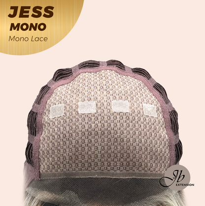 [PRE-ORDER] JBEXTENSION JESS MONO Monofilament Handmade Wig 6X5 Full Monofilament Hand Tied Top Wig 10 Inches Blonde Mono Lace Wig With Anti-slip Silicone Strips Glueless Wig JESS MONO【BENDY EAR TABS】