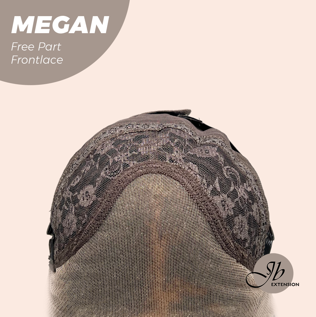 JBEXTENSION 20 Inches Mix Grey Curly Fiber X, Tangle Less Pre-Cut Free Part Frontlace Glueless Wig MEGAN【FIBER X】