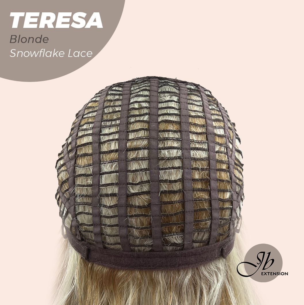 Get this Influencer Look with Mix Blonde Snowflake Lace TERESA BLONDE- S/M