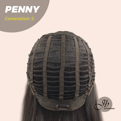 JBEXTENSION GENERATION FIVE 28 Inches Midnight Brown( Black/Brown) Wave Wig PENNY G5